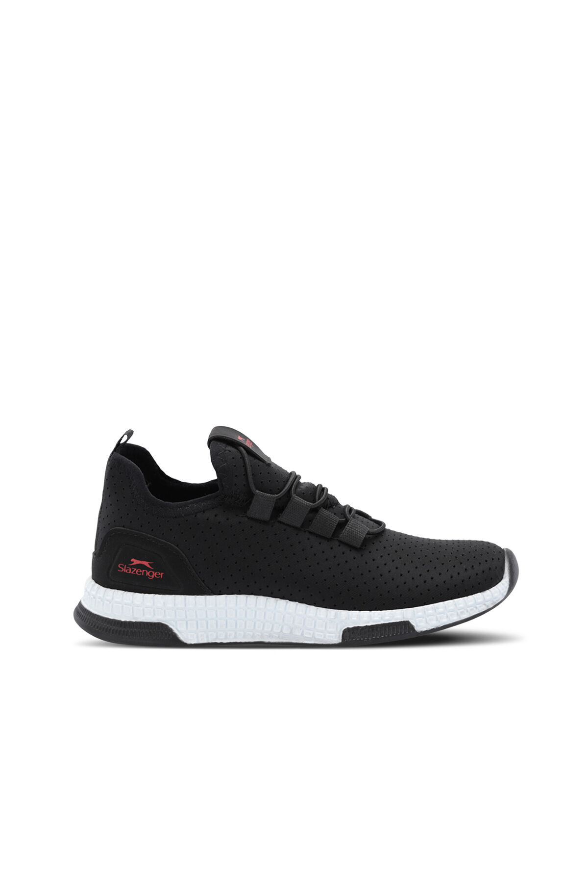 Slazenger ABENA NOK Unisex Çocuk  Siyah / Kırmızı Günlük Spor Ayakkabısı