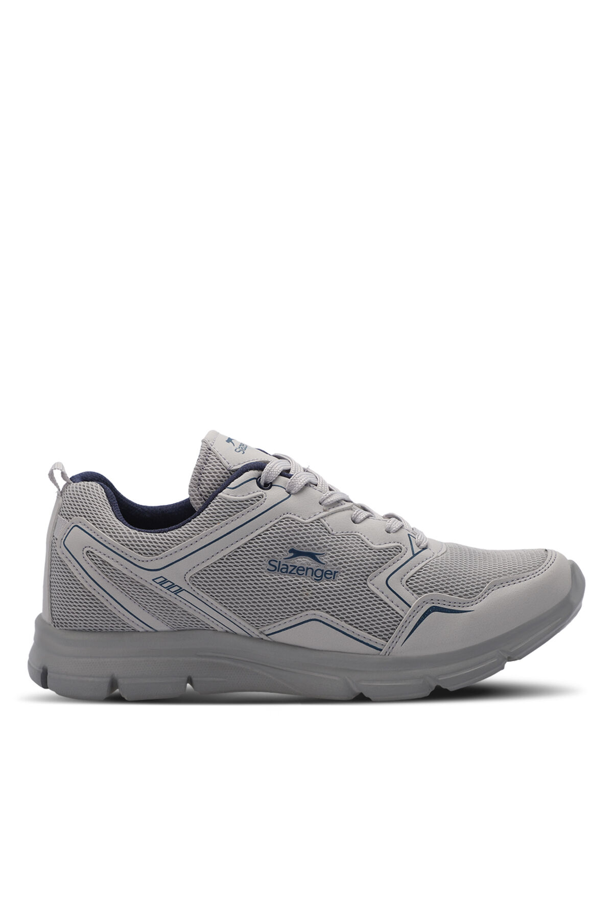 Slazenger ALETA I Erkek  Gri / Lacivert Günlük Spor Ayakkabısı