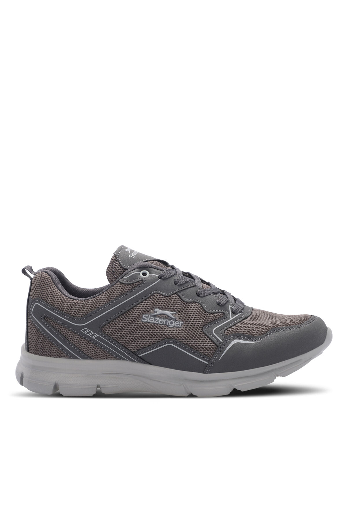 Slazenger ALETA I Erkek  Koyu Gri / Gri Günlük Spor Ayakkabısı