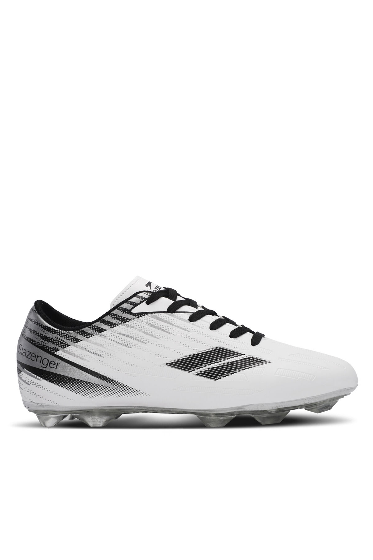 Slazenger CAMBLY KR Erkek Krampon Beyaz / Siyah Futbol Ayakkabısı