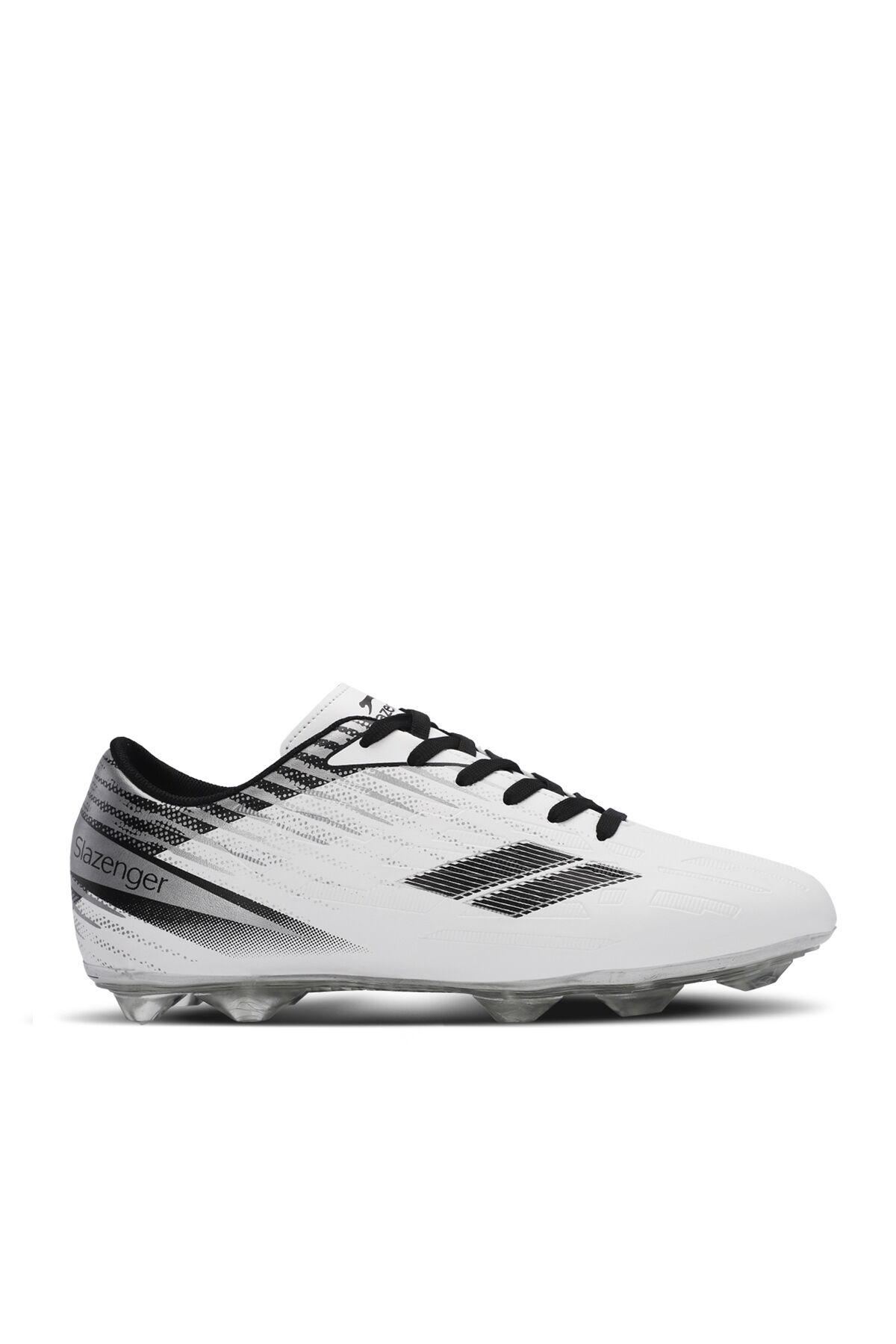 Slazenger CAMBLY KR Erkek Çocuk Krampon Beyaz / Siyah Futbol Ayakkabısı