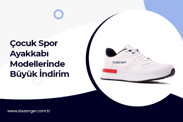 Çocuk Spor Ayakkabı Modellerinde Büyük İndirim