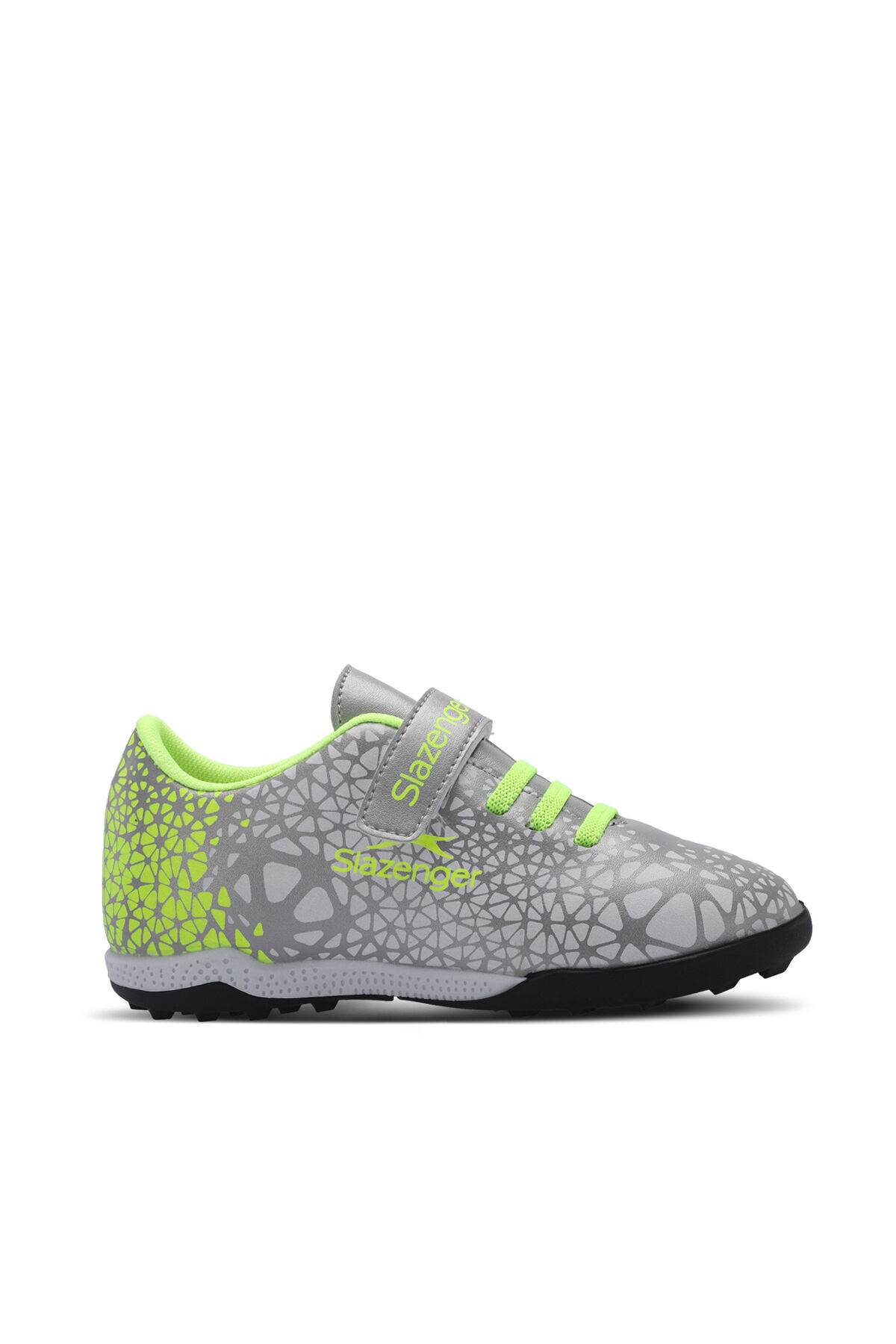 Slazenger CRYSTAL HS Unisex Çocuk Halı Saha Gri Futbol Ayakkabısı