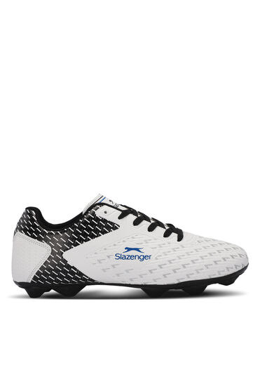 Slazenger CYCLE KR I Erkek Krampon Beyaz / Siyah Futbol Ayakkabısı - 1 Alana 1 Bedava