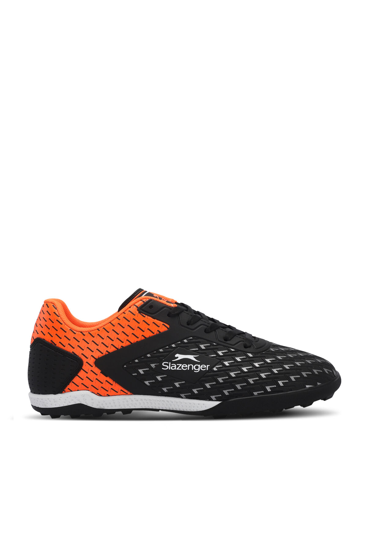 Slazenger CYCLE I HS Unisex Çocuk Halı Saha Siyah / Turuncu Futbol Ayakkabısı