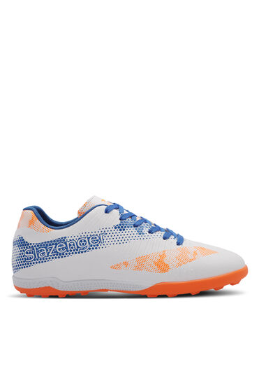 Slazenger CYPRUS HS Erkek Halı Saha Beyaz / Saks Mavi Futbol