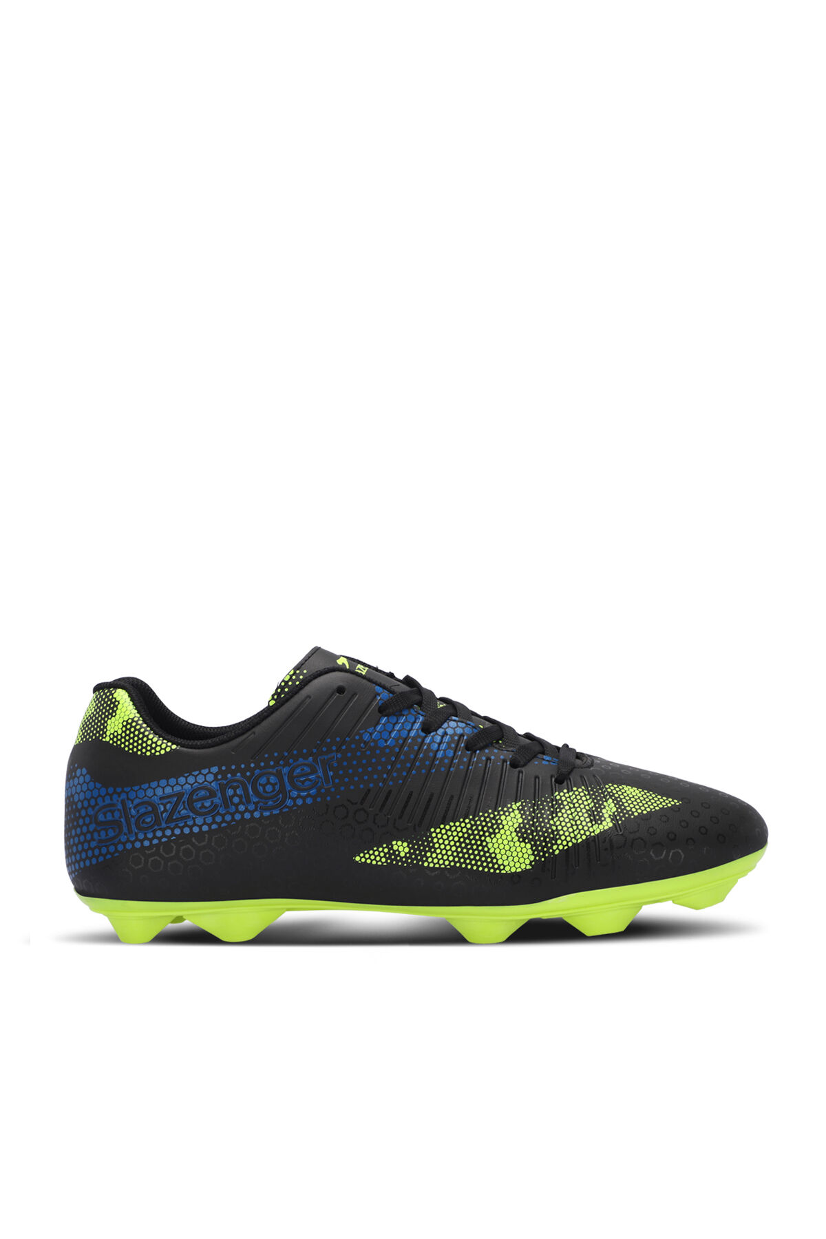 Slazenger CYPRUS KRP Unisex Çocuk Krampon Siyah / Yeşil Futbol Ayakkabısı