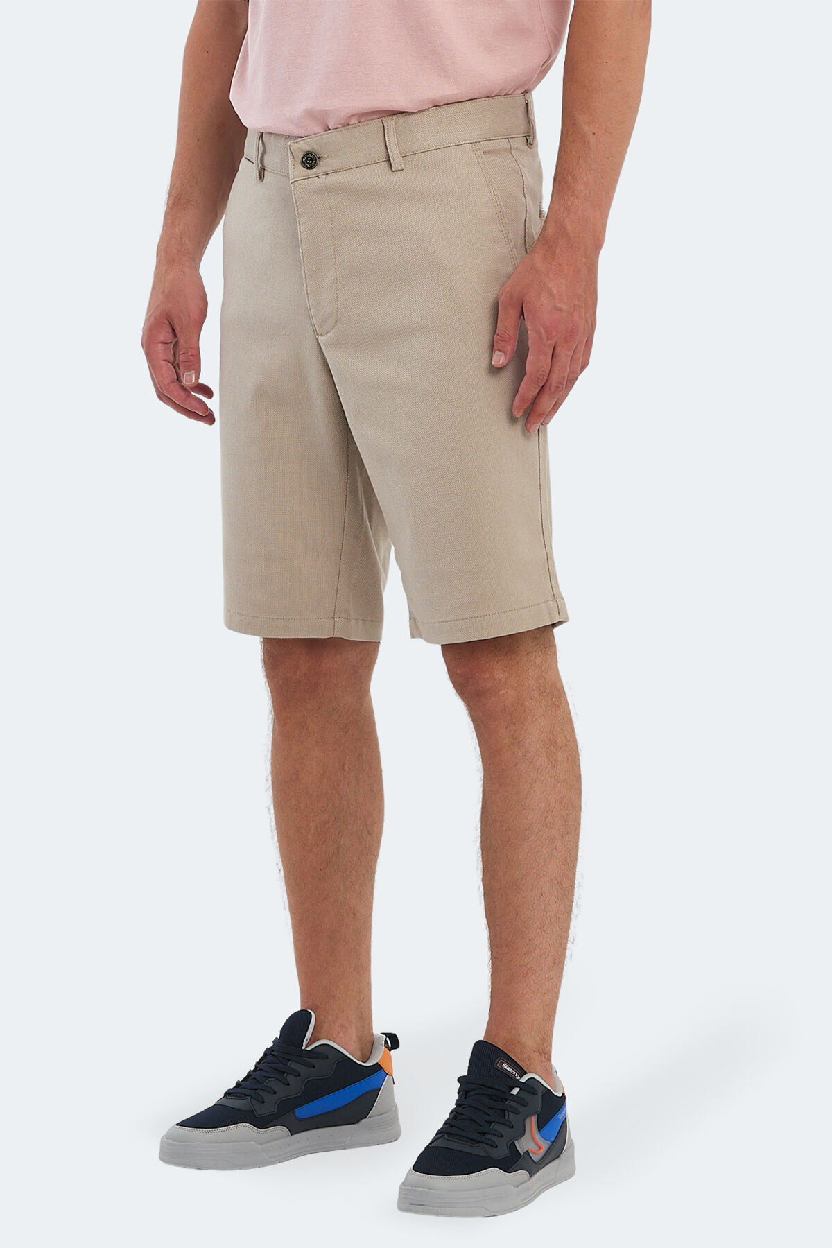 Slazenger EASILY IN Erkek Cepli Bej Şort