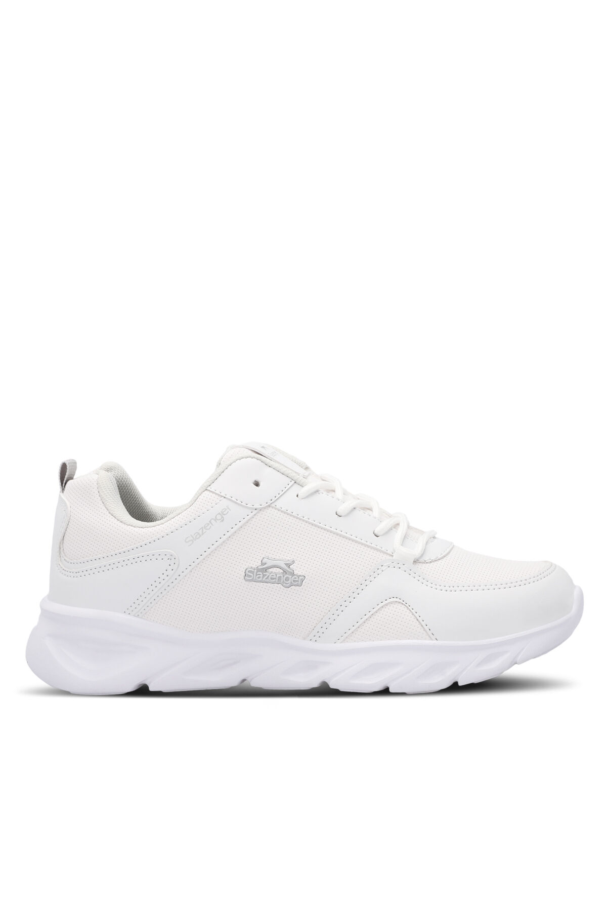 Slazenger ECHO Erkek  Beyaz / Gri Koşu & Yürüyüş Spor Ayakkabısı