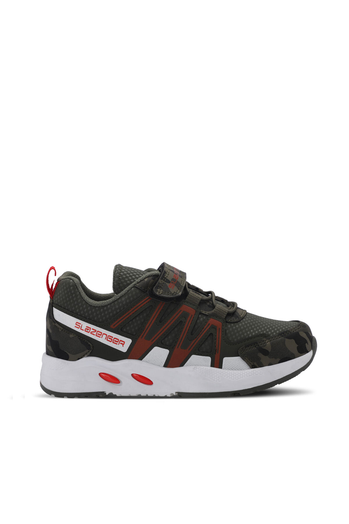 Slazenger ELIPS Erkek Çocuk  Haki Kamuflaj Sneaker