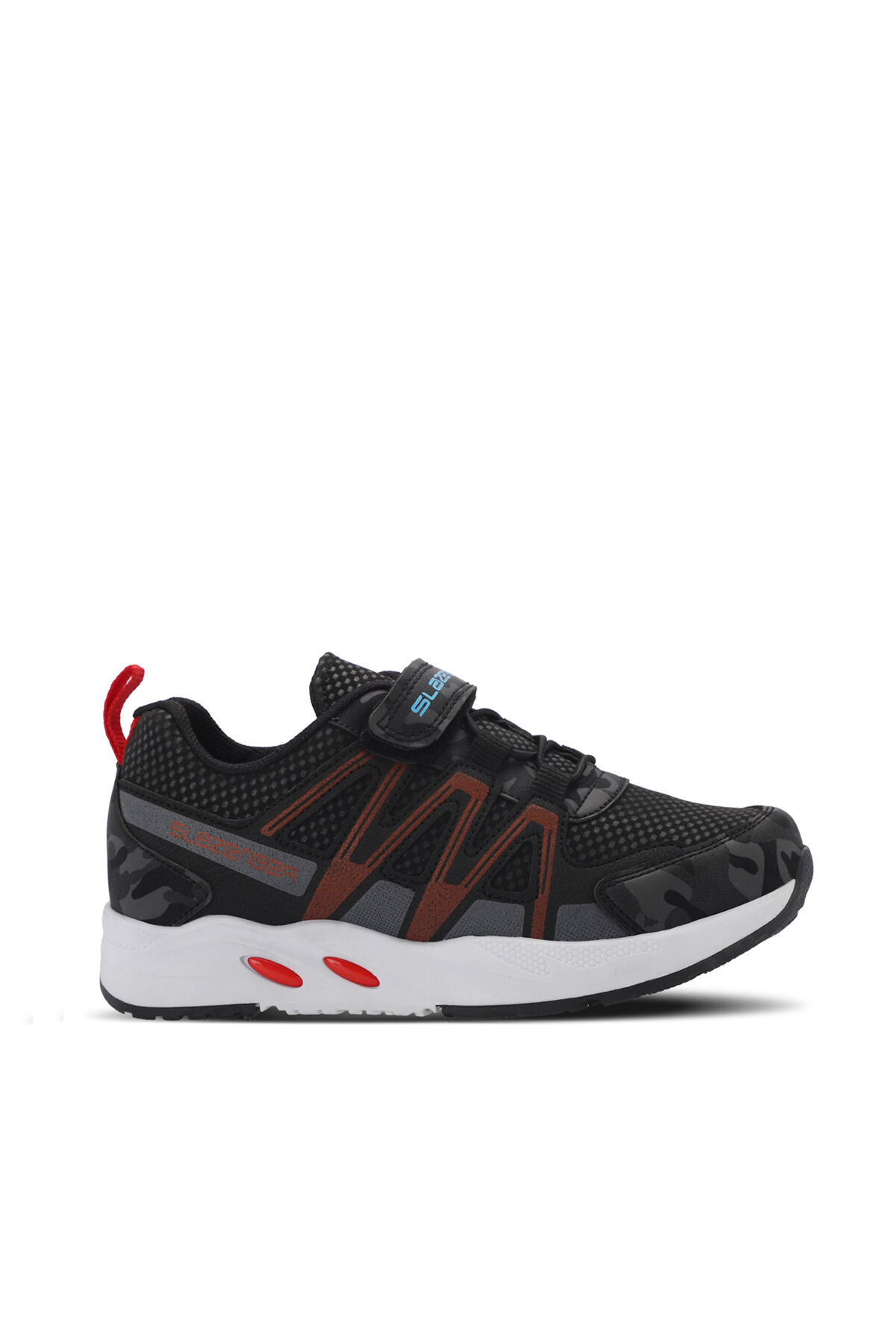Slazenger ELIPS Erkek Çocuk  Siyah Kamuflaj Sneaker