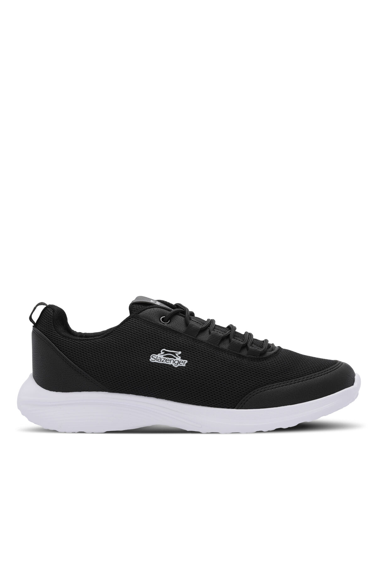 Slazenger EQUINOX I Erkek  Siyah / Beyaz Koşu & Yürüyüş Spor Ayakkabısı