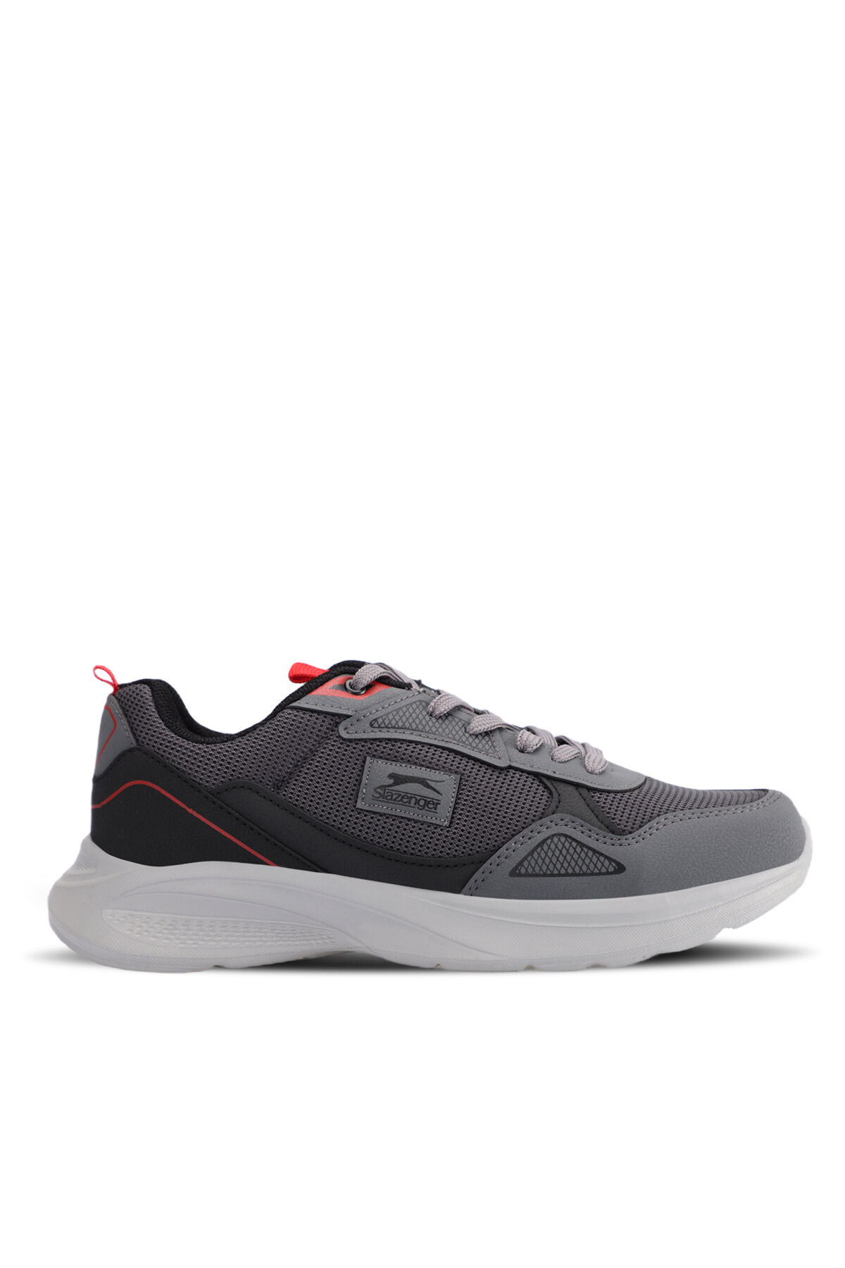 Slazenger GAIN GA Erkek  Koyu Gri / Siyah Koşu & Yürüyüş Spor Ayakkabısı