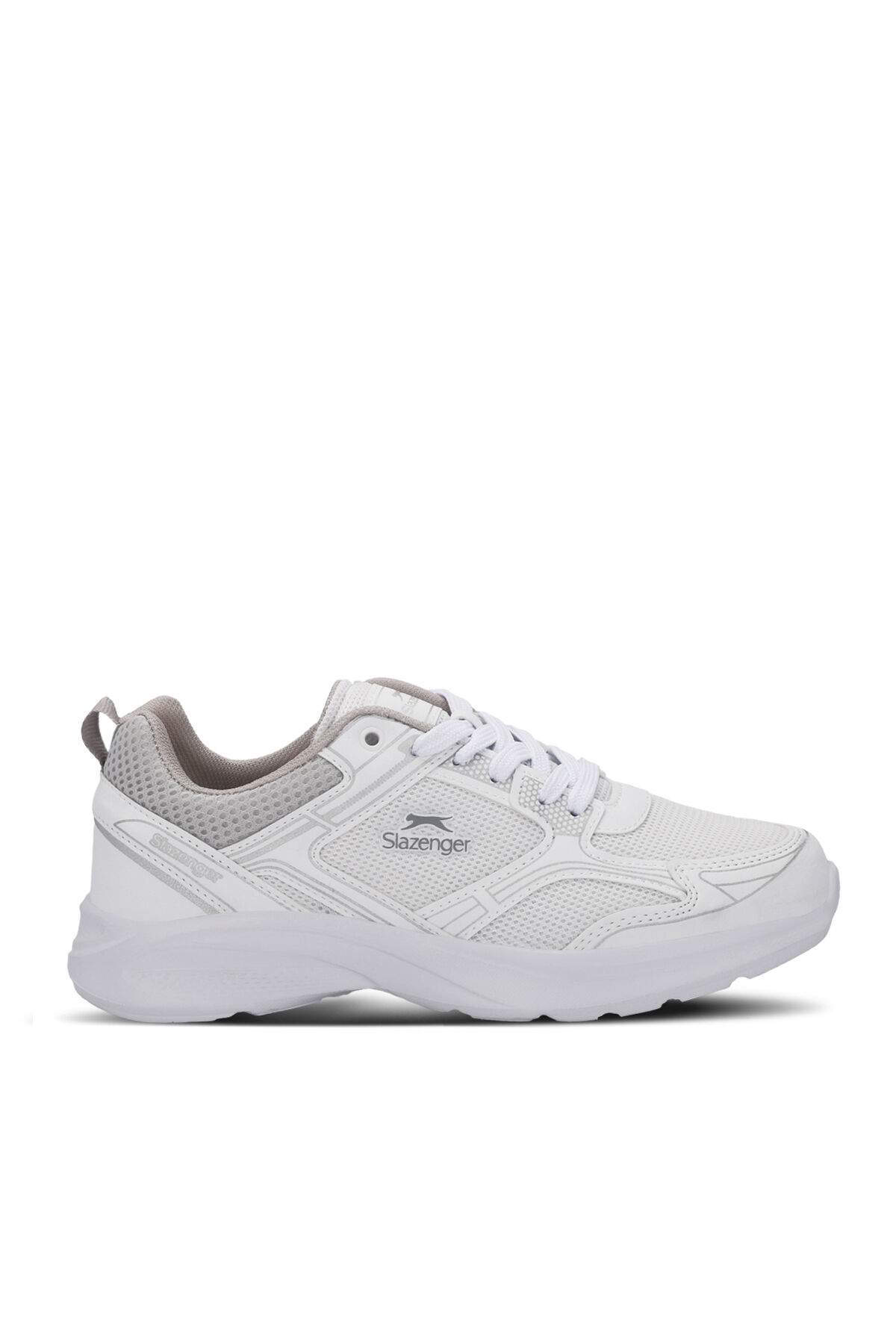 Slazenger GALA I Kadın  Beyaz / Gümüş Koşu & Yürüyüş Spor Ayakkabısı