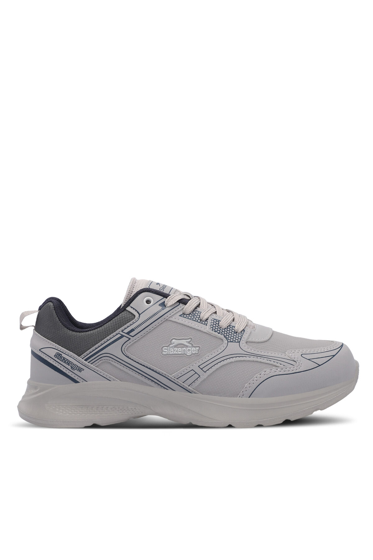 Slazenger GIMA Erkek  Gri / Lacivert Günlük Spor Ayakkabısı