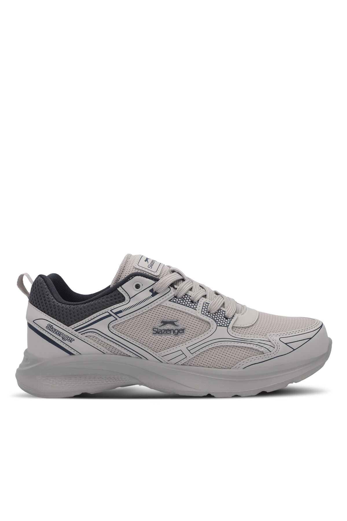 Slazenger GIMA Erkek  Gri / Lacivert Koşu & Yürüyüş Spor Ayakkabısı