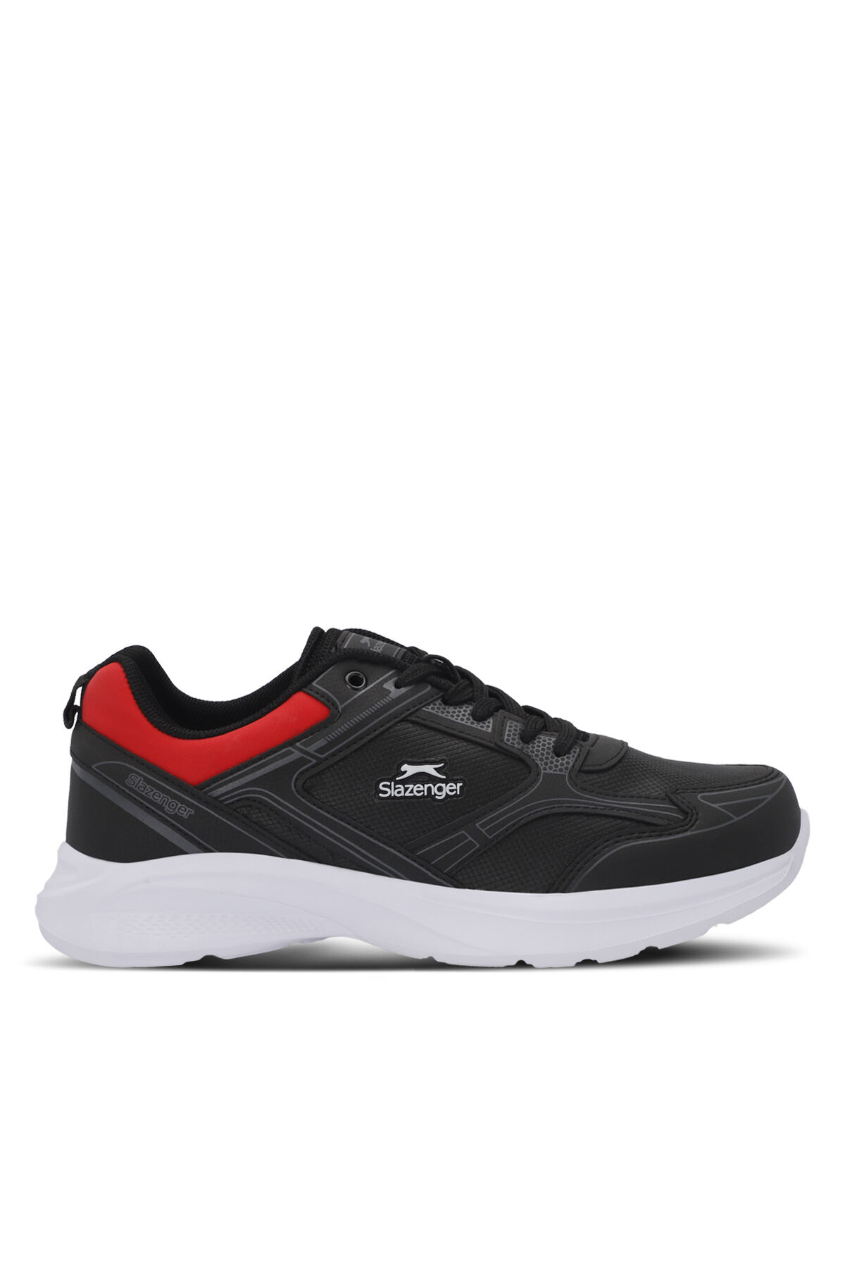 Slazenger GIMA Erkek  Siyah / Kırmızı Günlük Spor Ayakkabısı