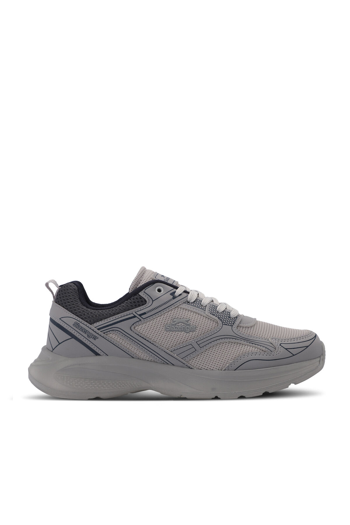 Slazenger GIMA Kadın  Gri / Lacivert Koşu & Yürüyüş Spor Ayakkabısı