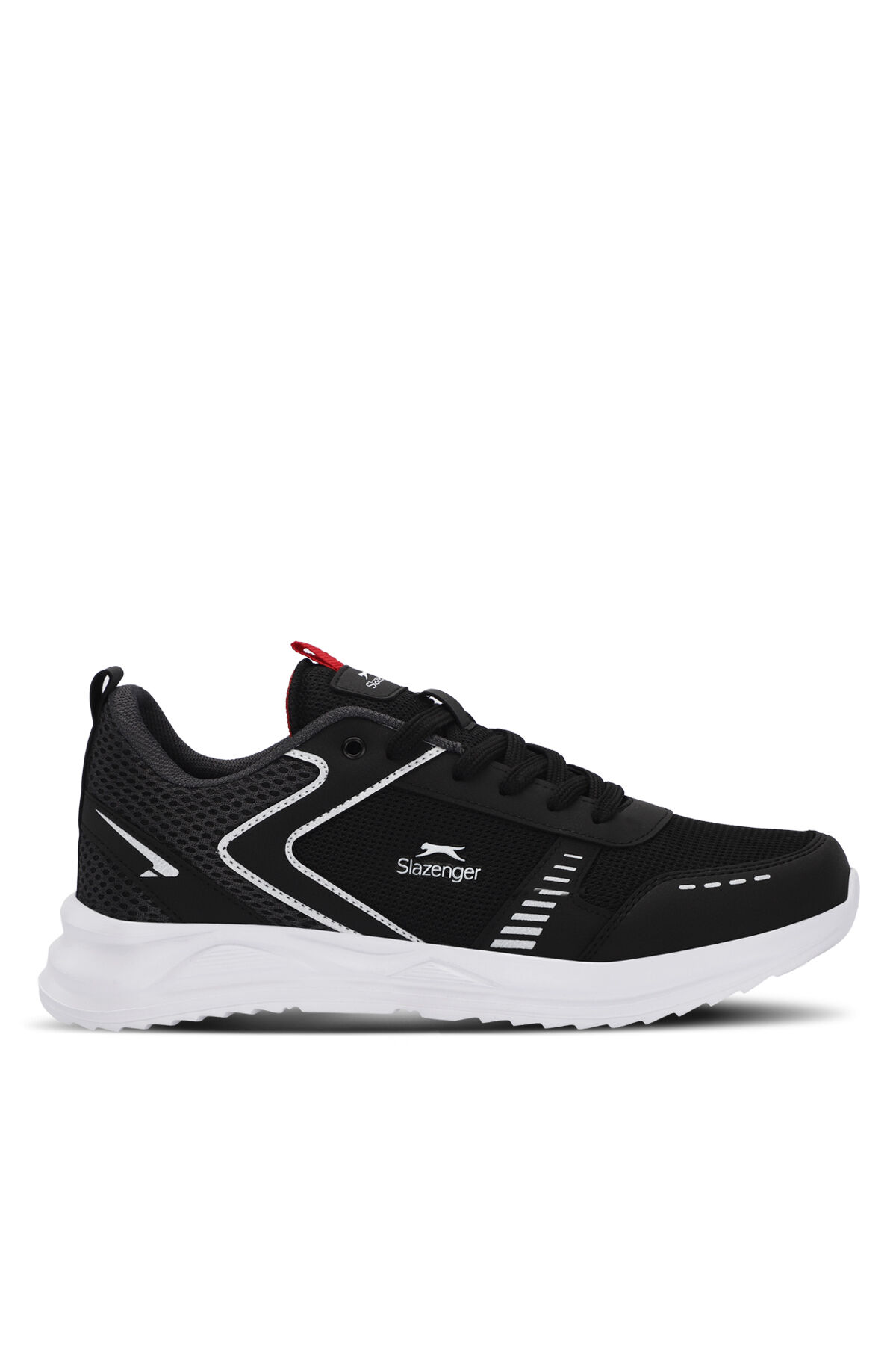 Slazenger GUMMY I Erkek  Siyah / Beyaz Koşu & Yürüyüş Spor Ayakkabısı