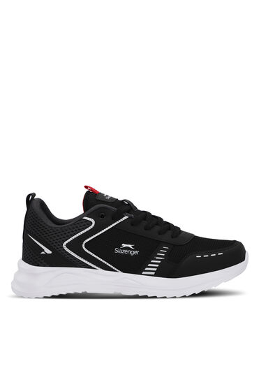 Slazenger GUMMY I Erkek Siyah / Beyaz Koşu & Yürüyüş Spor