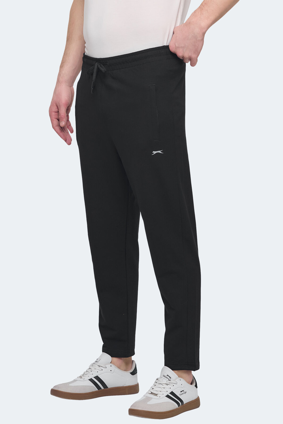 Slazenger JERRY NRM Erkek Cepli Siyah Eşofman Altı
