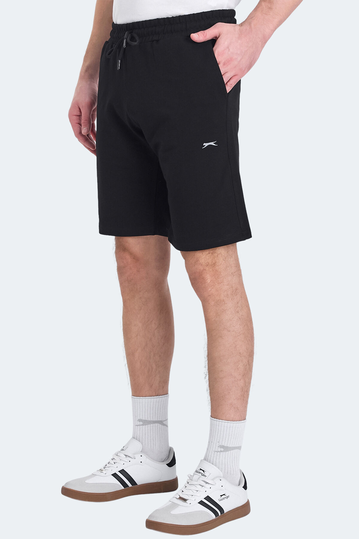 Slazenger KADE Erkek Cepli Siyah Şort