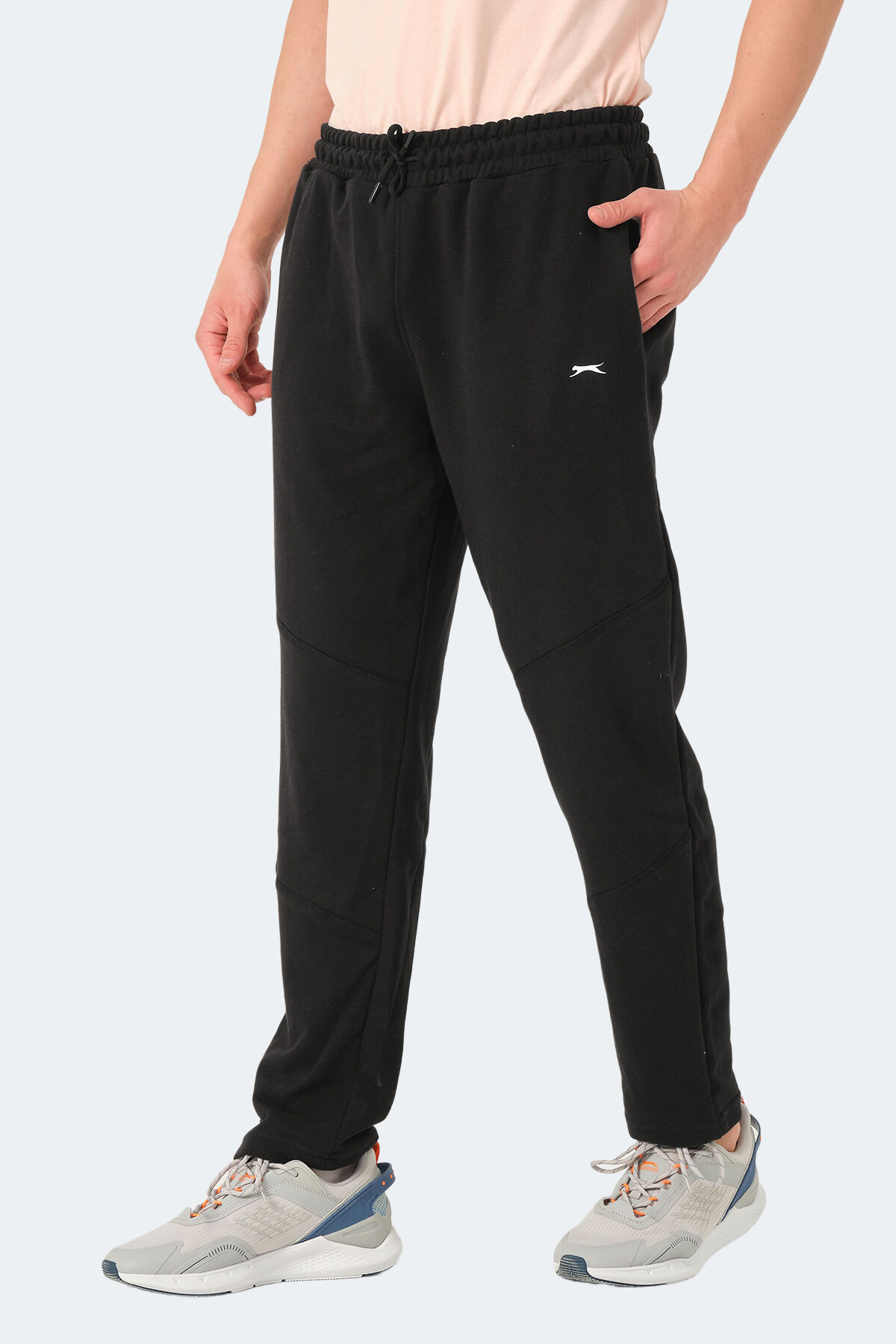 Slazenger KAMINI IN Erkek Cepli Siyah Eşofman Altı
