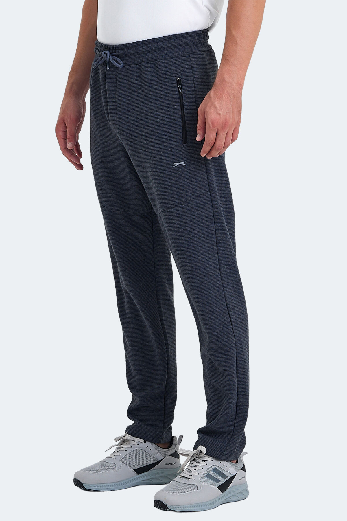 Slazenger KANE IN Erkek Fermuar Cepli Antrasit Eşofman Altı