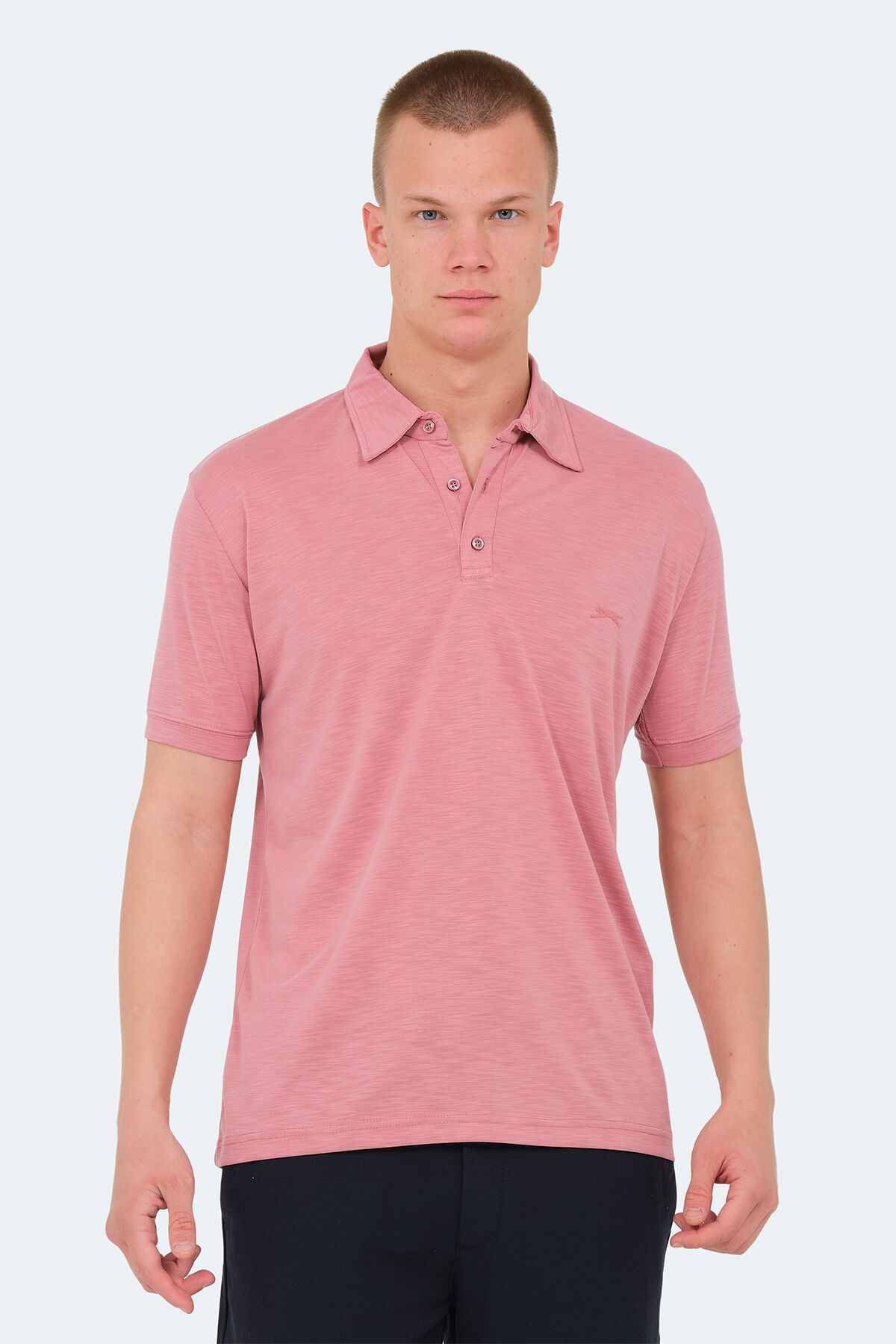 Slazenger KATSURO IN Erkek Polo Yaka Nar Tişört