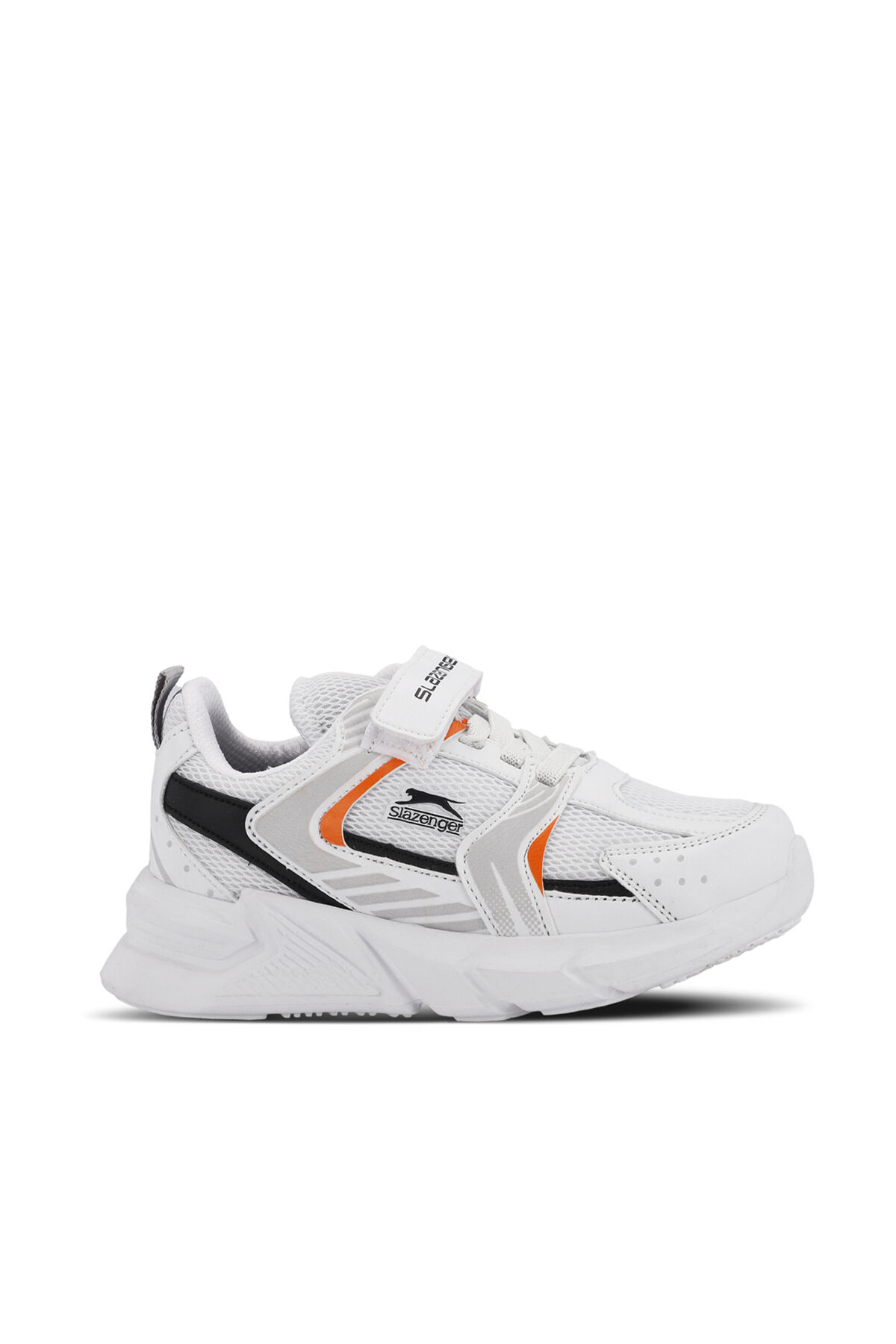 Slazenger KENDALL Unisex Çocuk Cırt Cırtlı Beyaz / Turuncu Günlük Spor Ayakkabısı