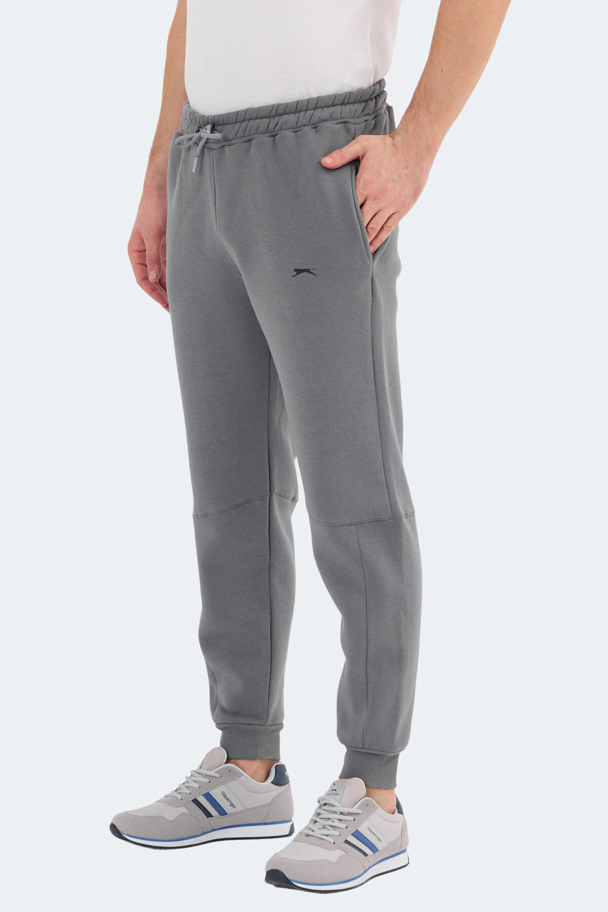 Slazenger KIARA I Erkek Cepli Koyu Gri Eşofman Altı