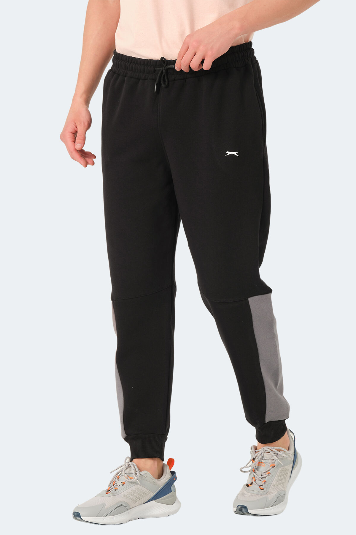 Slazenger KIARA I Erkek Cepli Siyah Eşofman Altı