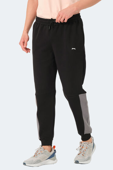Slazenger KIARA I Erkek Cepli Siyah Eşofman Altı