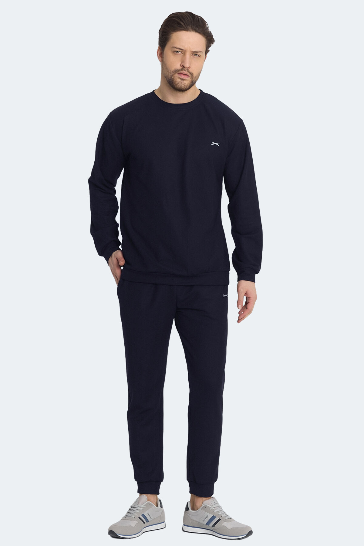 Slazenger KINGDOM IN Erkek  Lacivert Eşofman Takımı