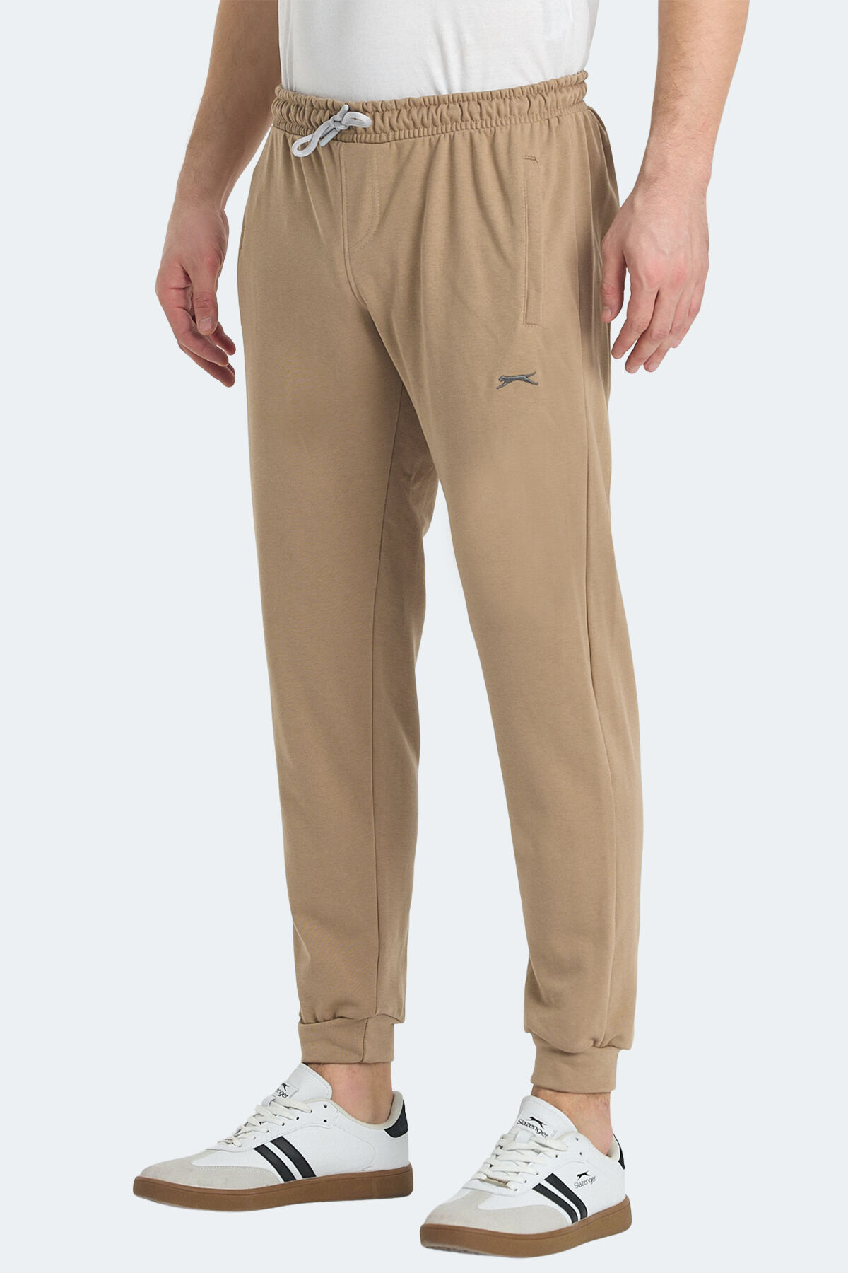 Slazenger KISHA IN Erkek Cepli Kahve Eşofman Altı