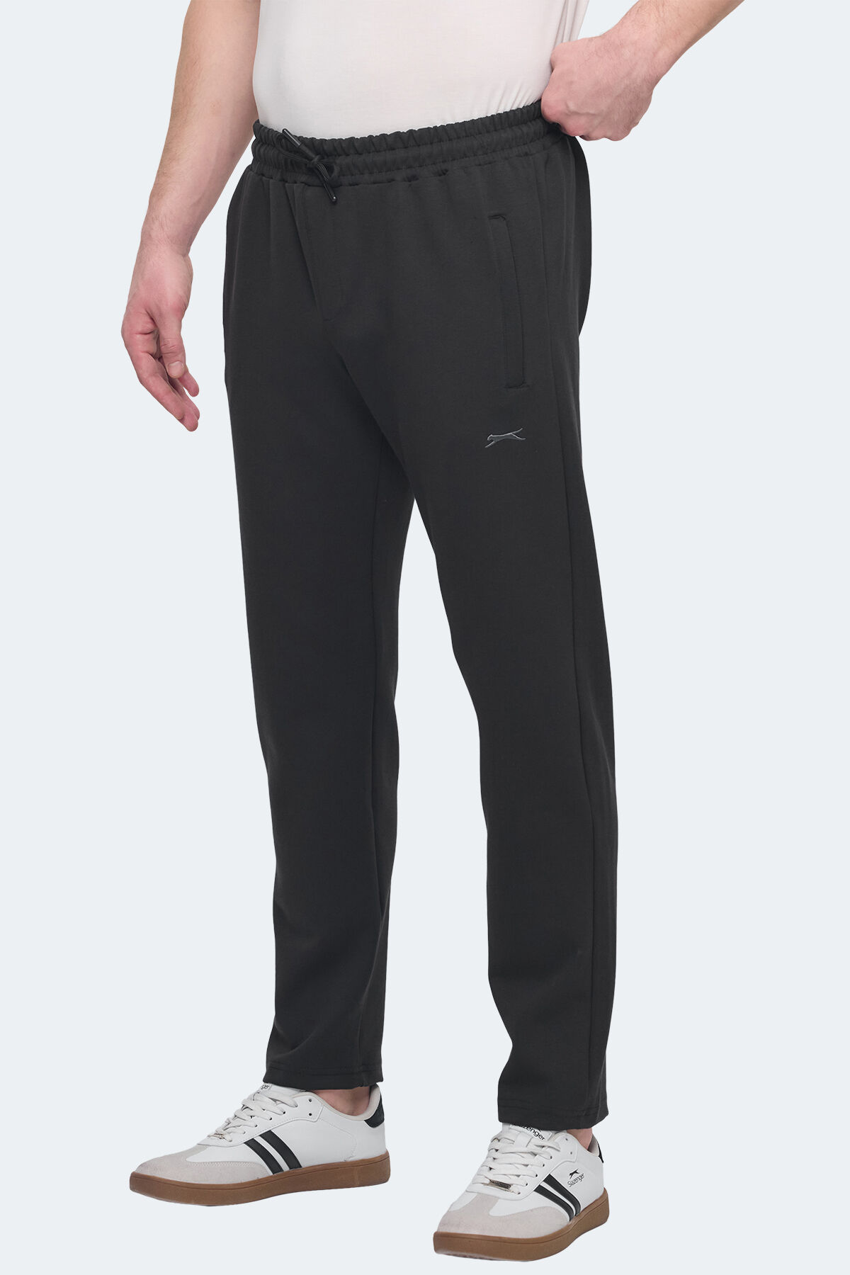 Slazenger KOFFU IN Erkek Cepli Siyah Eşofman Altı