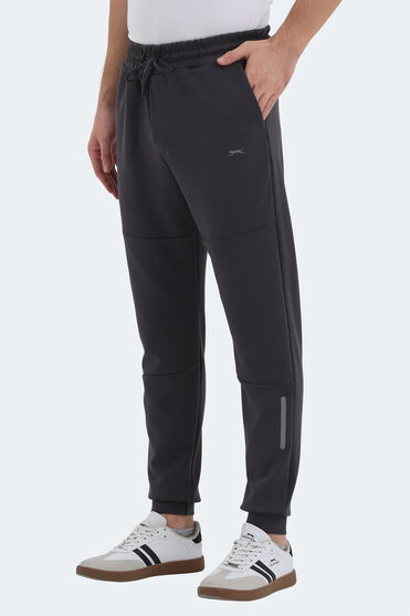 Slazenger KOX I Erkek Cepli Slim Fit Koyu Gri Eşofman Altı - Slazenger 1 Alana 1 Bedava