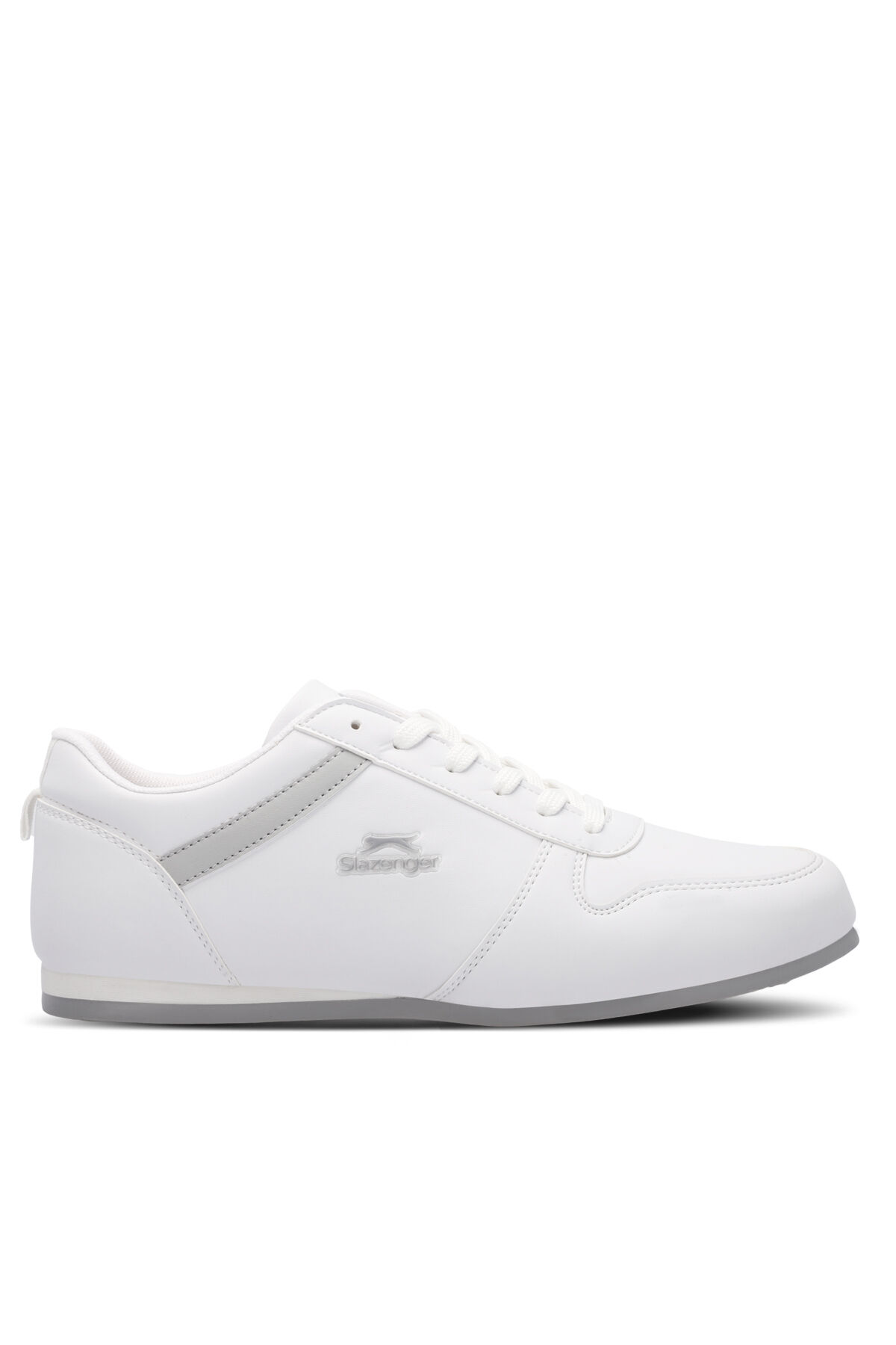Slazenger LOTUS I Erkek  Beyaz / Gri Günlük Spor Ayakkabısı