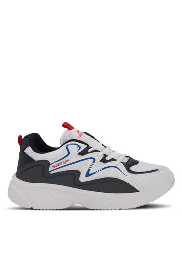 Slazenger MULTI I Erkek Beyaz / Lacivert Koşu & Yürüyüş Spor