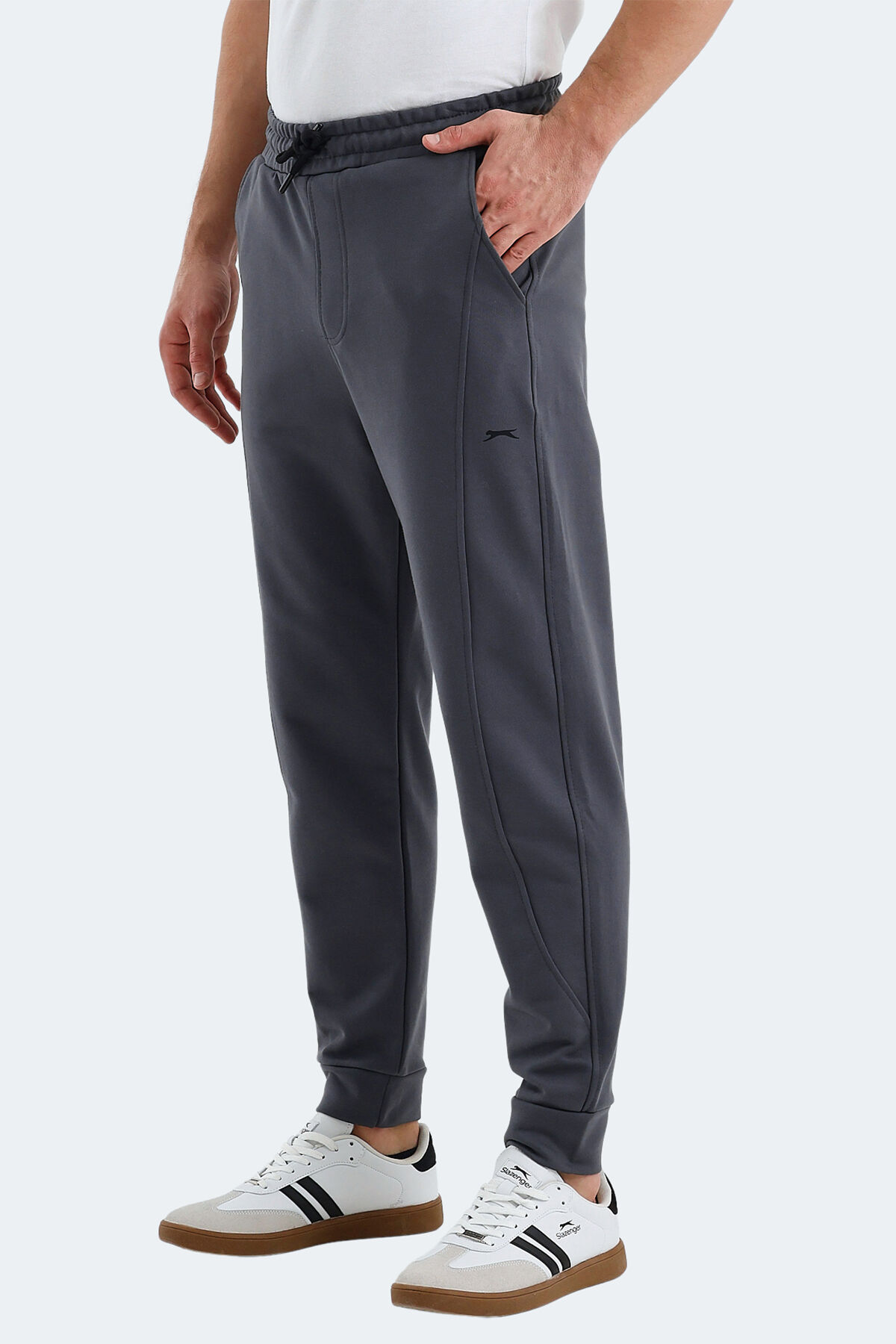 Slazenger NACIO Erkek Cepli Antrasit Eşofman Altı