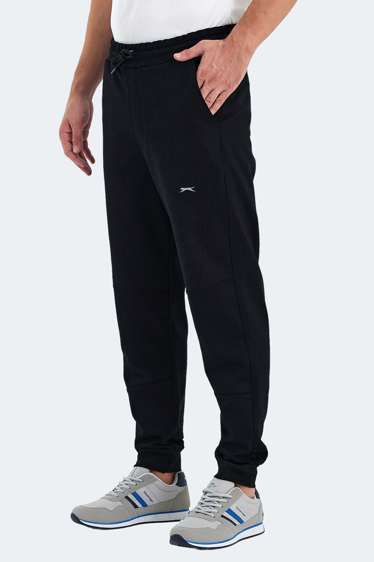 Slazenger NADAB Erkek Cepli Siyah Eşofman Altı