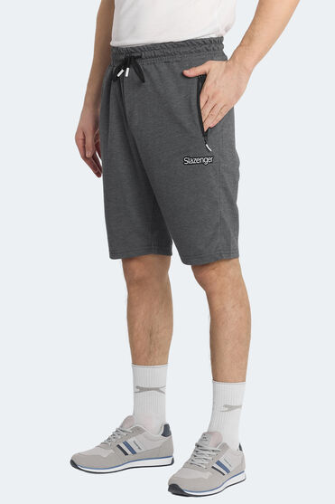 Slazenger NAGI IN Erkek Cepli Koyu Gri Şort - 1 Alana 1 Bedava