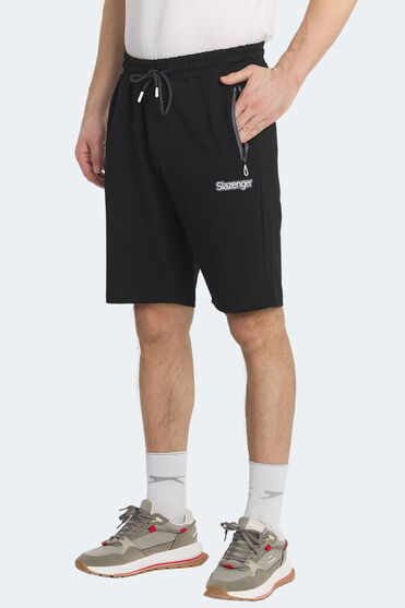Slazenger NAGI IN Erkek Cepli Siyah Şort - 1 Alana 1 Bedava