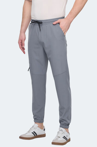 Slazenger NATOXI I Erkek Cepli Koyu Gri Eşofman Altı - 1 Alana 1 Bedava