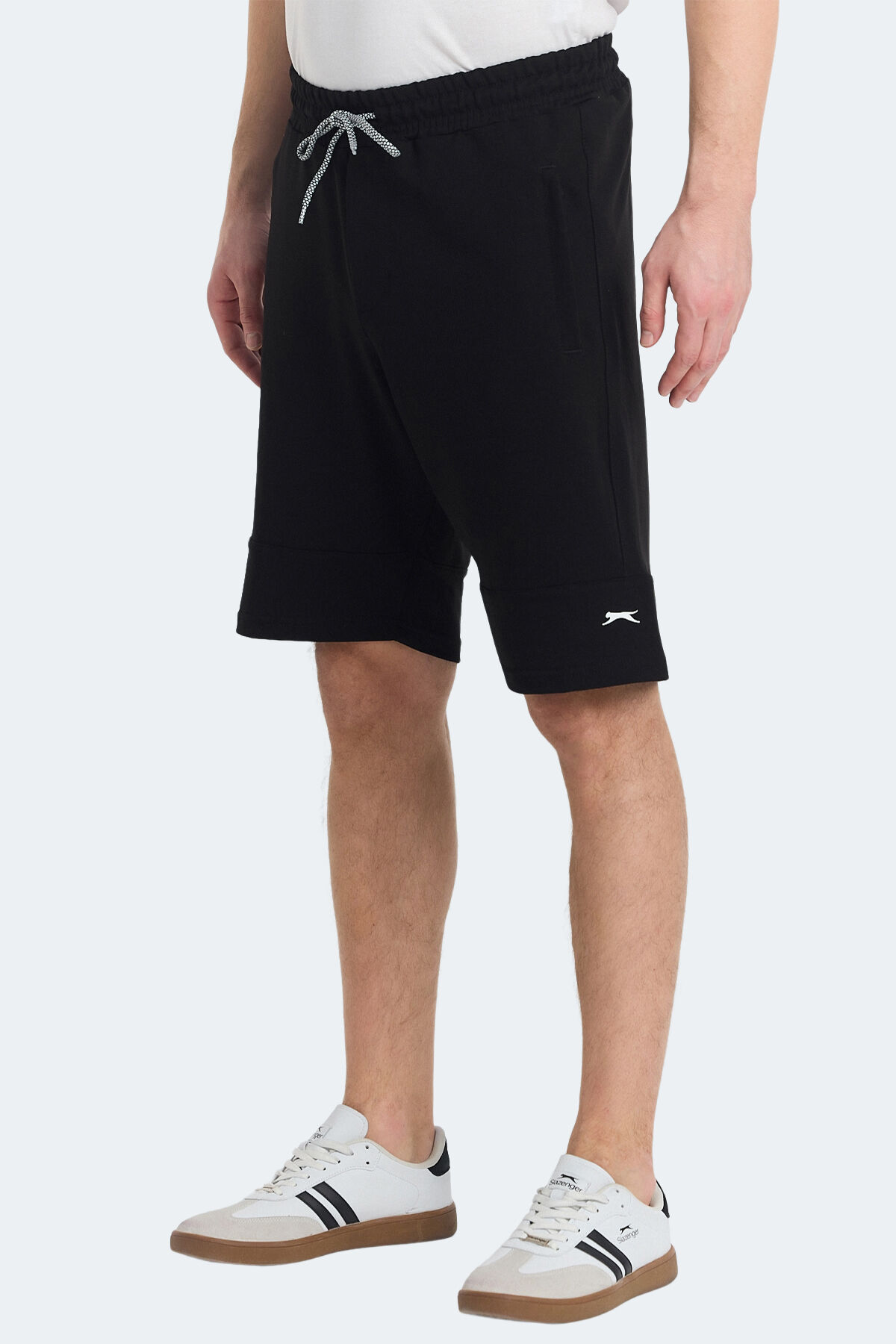 Slazenger NORA Erkek Cepli Siyah Şort