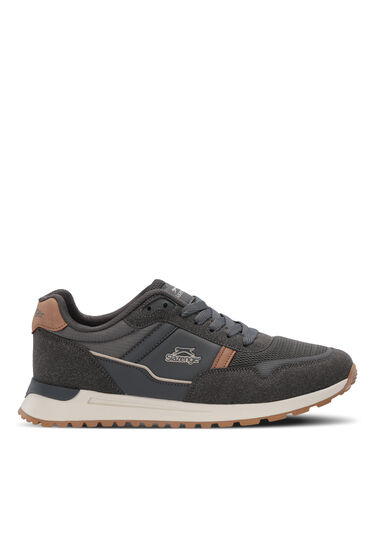 Slazenger OBSESSION I Erkek Koyu Gri Günlük Spor Ayakkabısı