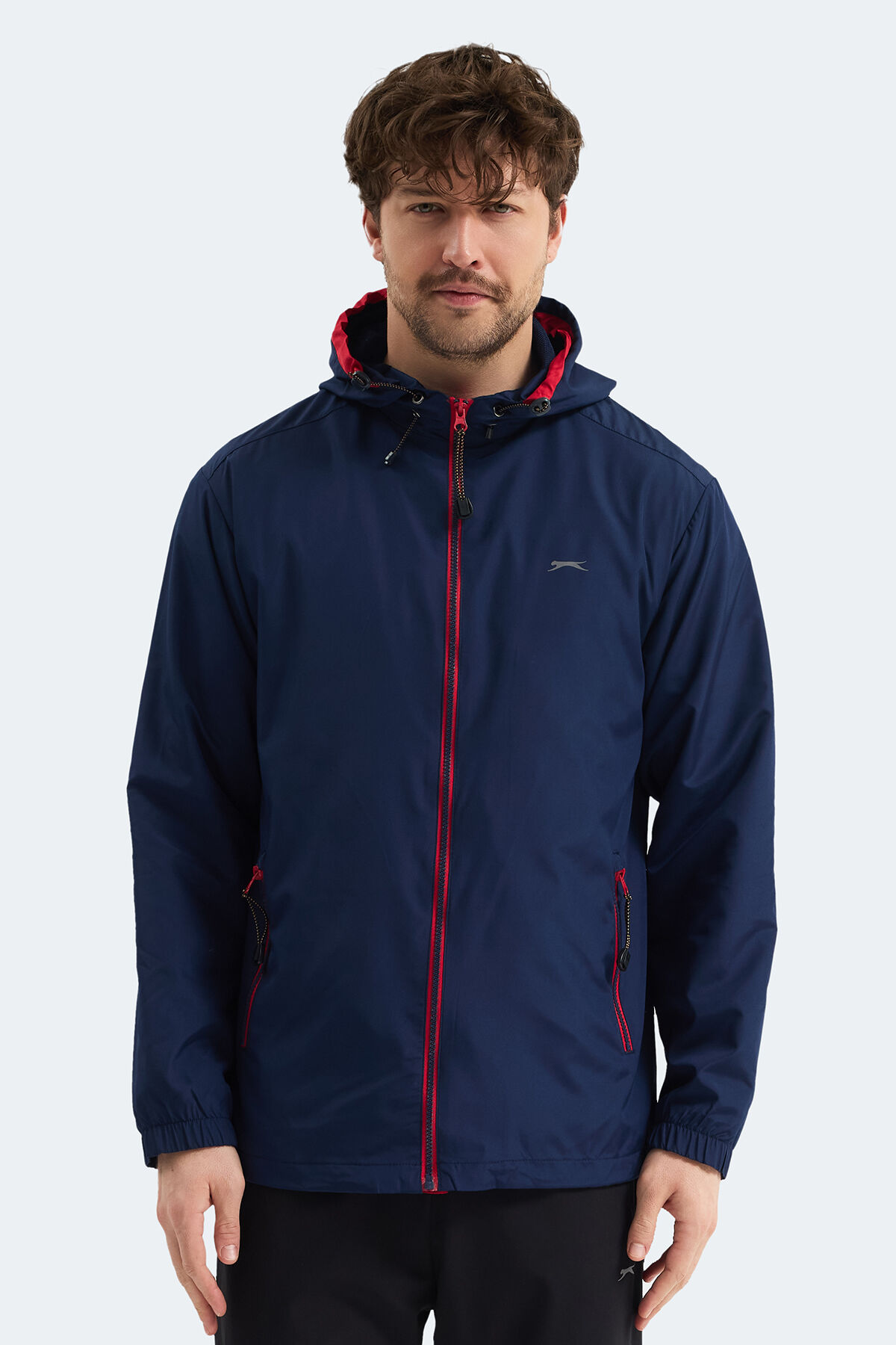 Slazenger OFANS Erkek  Lacivert Yağmurluk