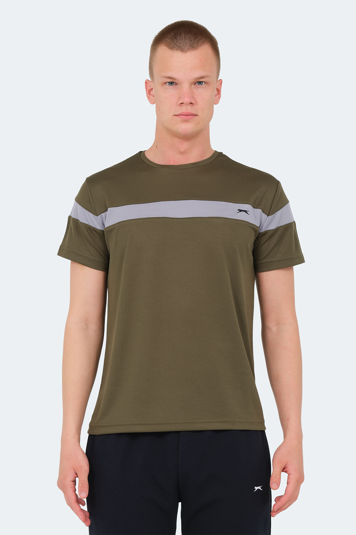 Slazenger OMIQ IN Erkek  Haki Tişört