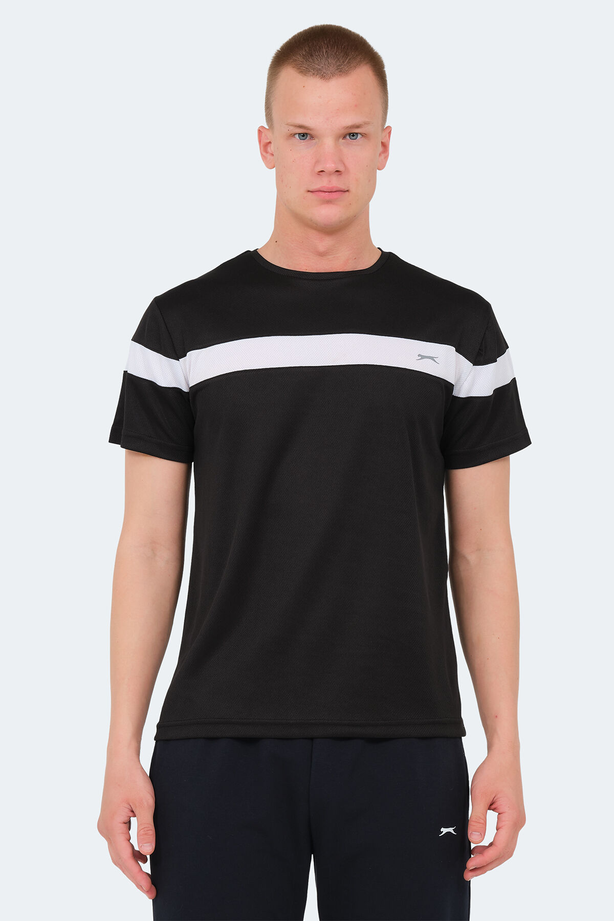 Slazenger OMIQ IN Erkek  Siyah Tişört