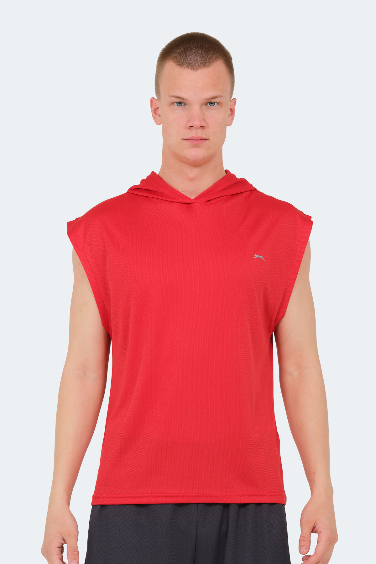 Slazenger ONDINA IN Erkek Kolsuz Kırmızı Tişört